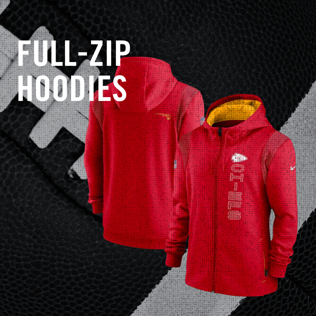 FULL ZIP PERFORMANCE HOODIES