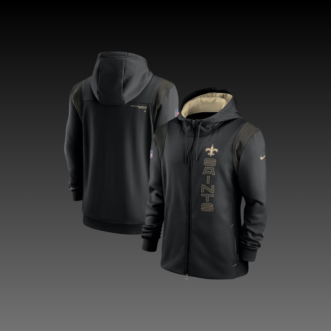 New Orleans Saints Performance Full-Zip Hoodie