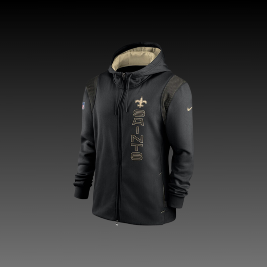 New Orleans Saints Performance Full-Zip Hoodie