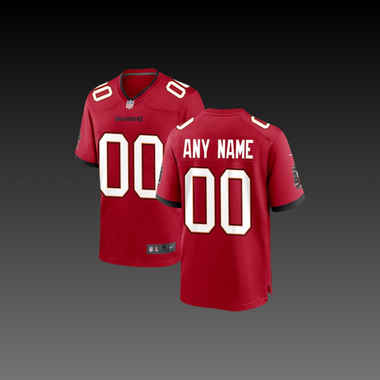 Tampa Bay Buccaneers Custom Jersey Red