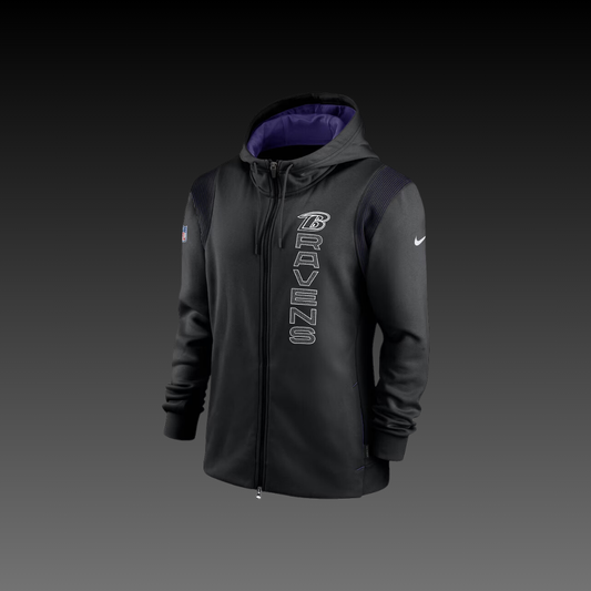 Baltimore Ravens Performance Full-Zip Hoodie