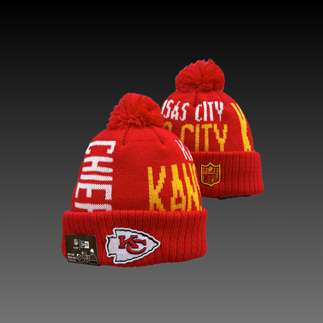 Kansas City Chiefs Statement Knitted Beanie