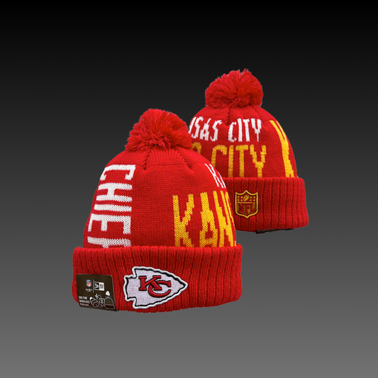 Kansas City Chiefs Statement Knitted Beanie