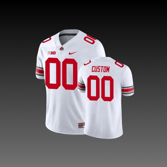 Ohio Custom College Jersey White