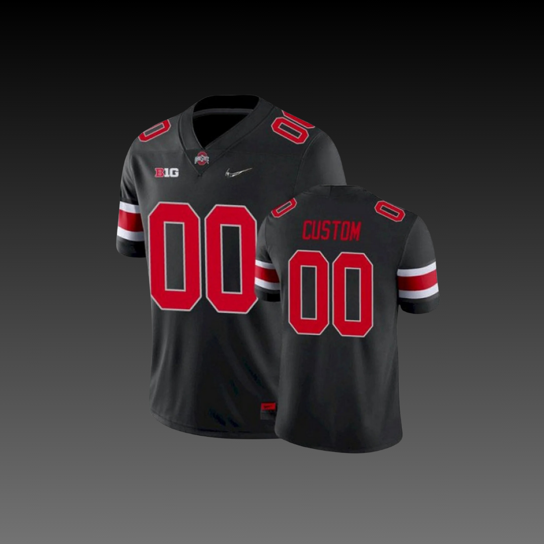 Ohio Custom College Jersey Black