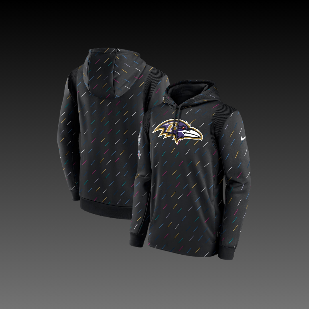 Baltimore Ravens Crucial Catch Performance Hoodie