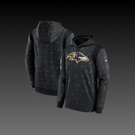 Baltimore Ravens Crucial Catch Performance Hoodie