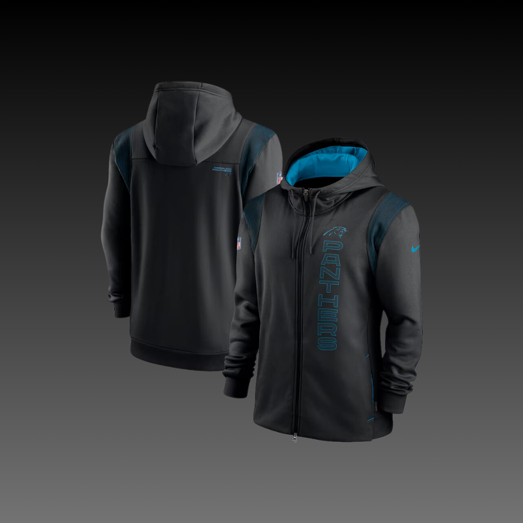 Carolina Panthers Performance Full-Zip Hoodie