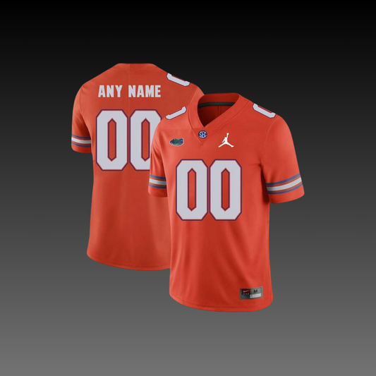 Florida Custom College Jersey Orange