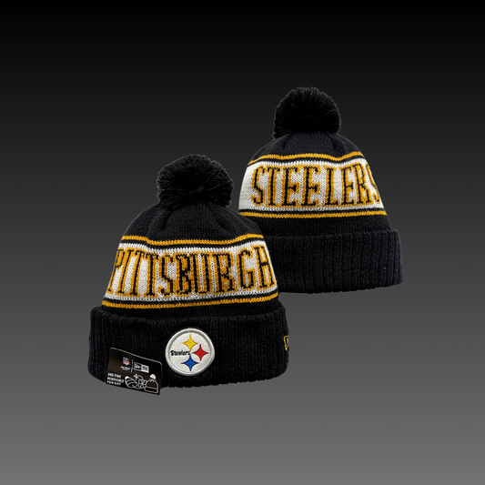 Pittsburgh Steelers Home Knitted Beanie