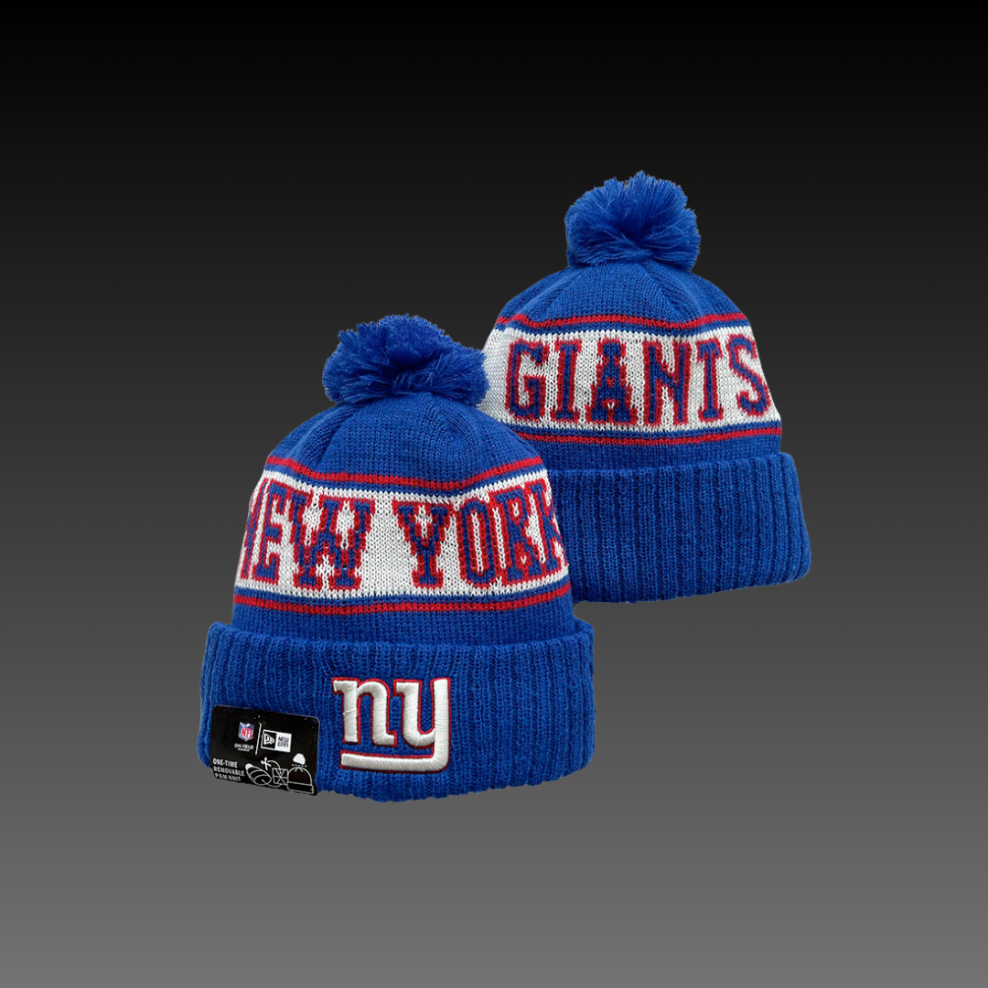 New York Giants Home Blue Knitted Beanie