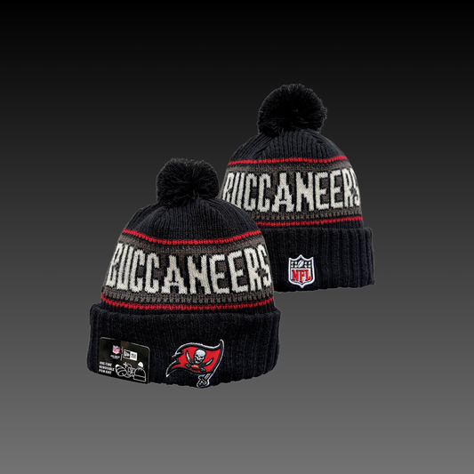 Tampa Bay Buccaneers Home Black Knitted Beanie