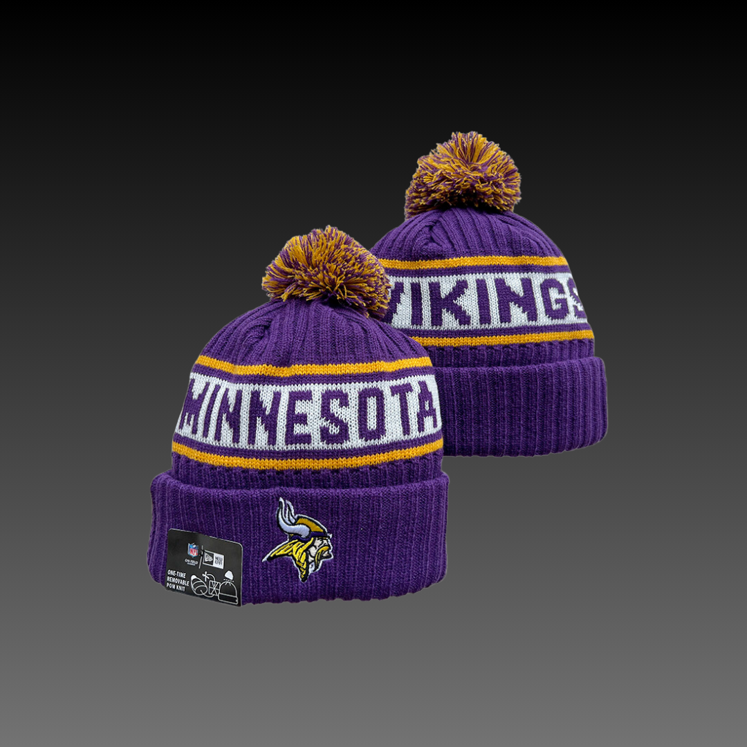 Minnesota Vikings Home Purple Knitted Beanie