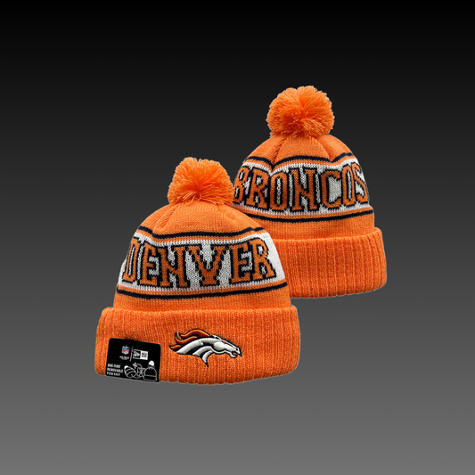 Denver Broncos Home Orange Knitted Beanie