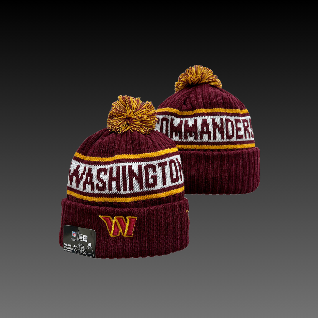 Washington Commanders Home Maroon Knitted Beanie