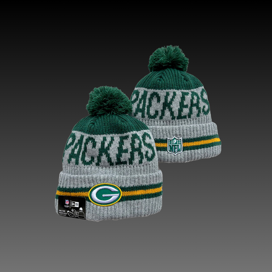 Greenbay Packers Reverse Knitted Beanie