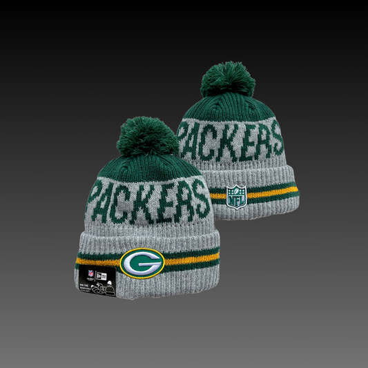 Greenbay Packers Reverse Knitted Beanie