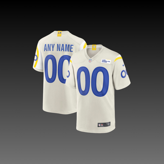 Los Angeles Rams Custom Jersey Alternate White