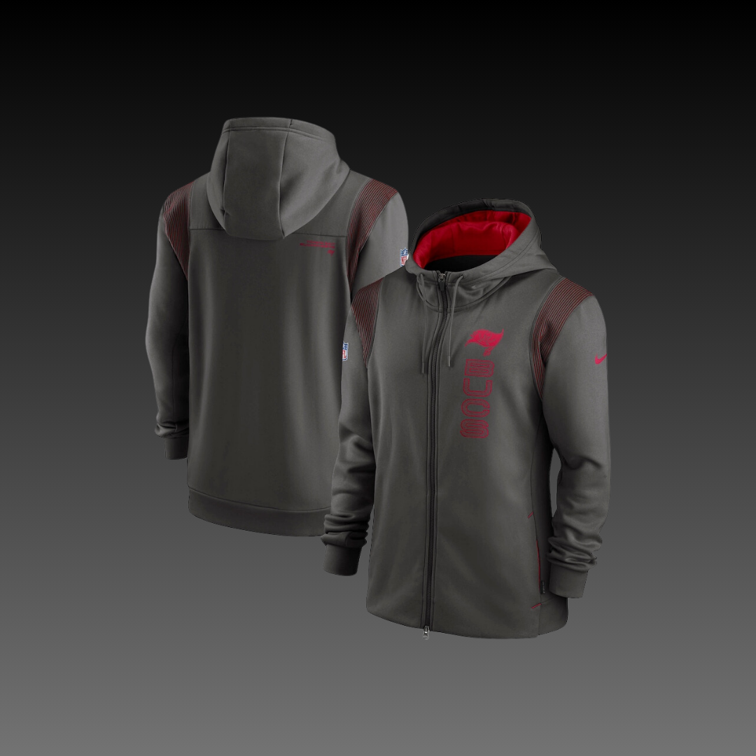 Tampa Bay Buccaneers Performance Full-Zip Hoodie