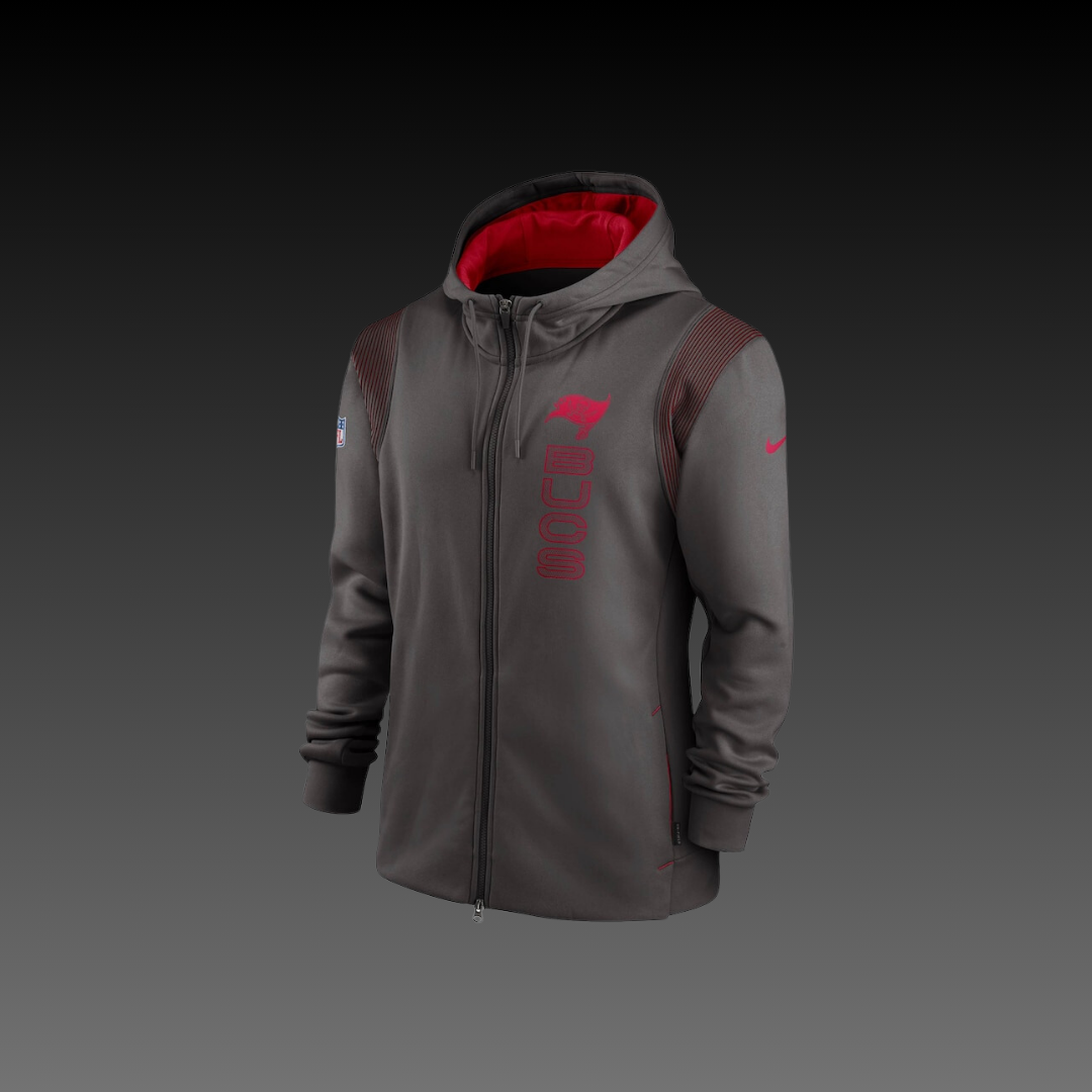 Tampa Bay Buccaneers Performance Full-Zip Hoodie