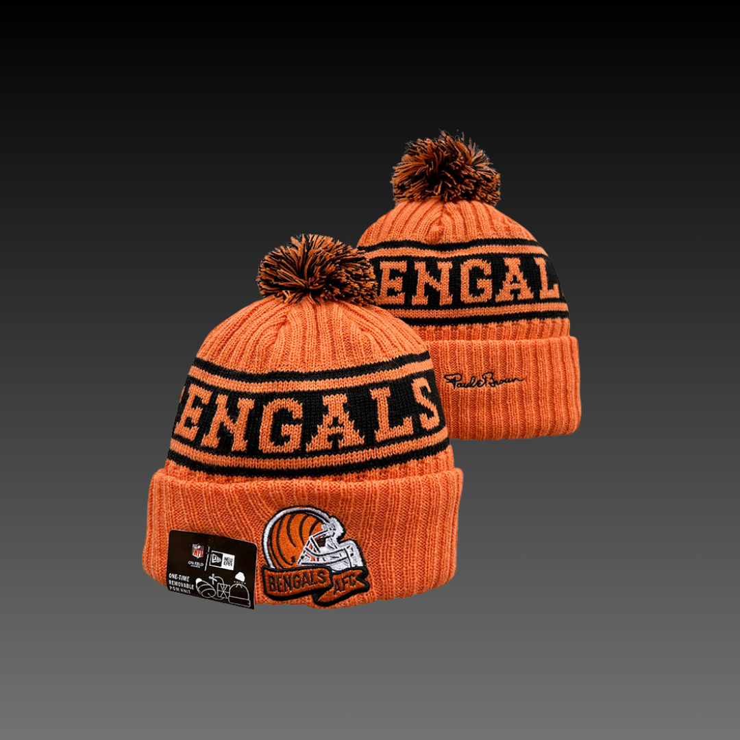 Cincinnati Bengals Home Orange Knitted Beanie