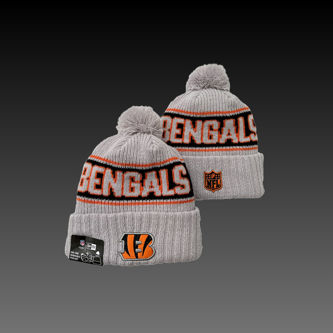 Cincinnati Bengals Away Knitted Beanie