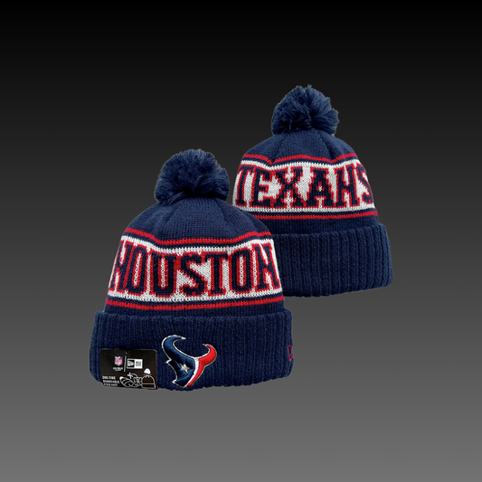 Houson Texans Home Navy Blue Knitted Beanie