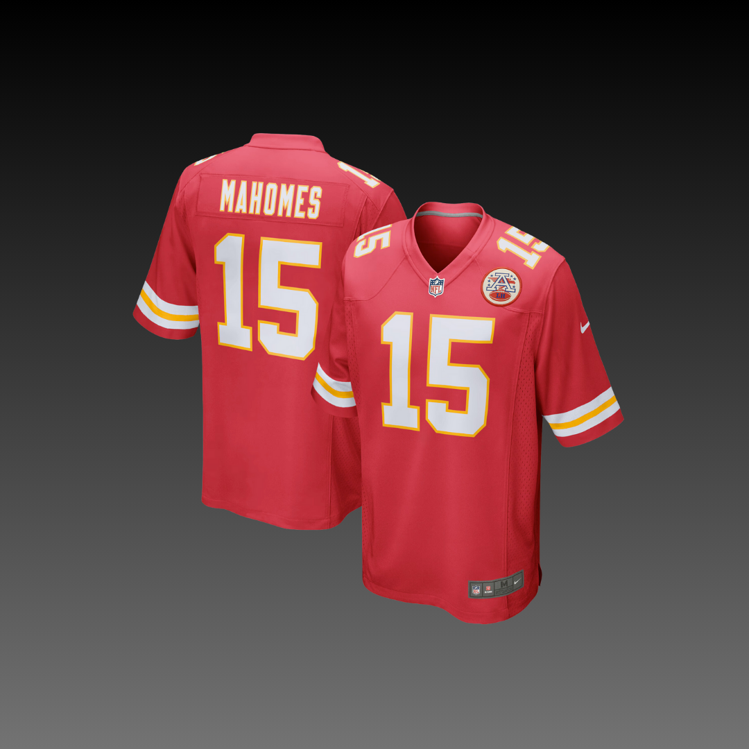 Kansas City Chiefs Patrick Mahomes #15 Jersey Red