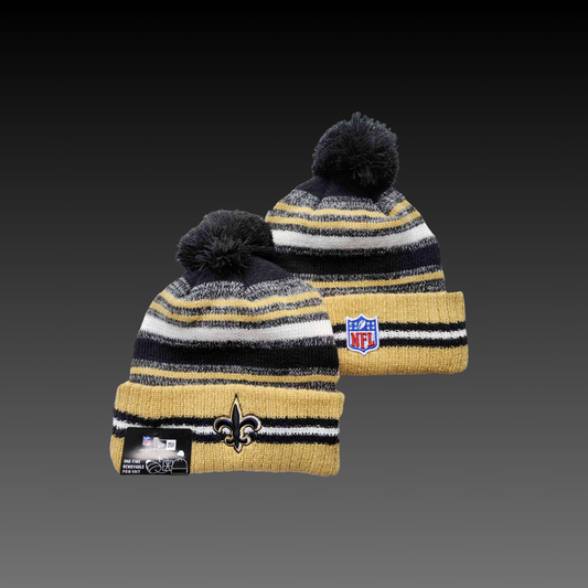 New Orleans Saints Home Gold Knitted Beanie