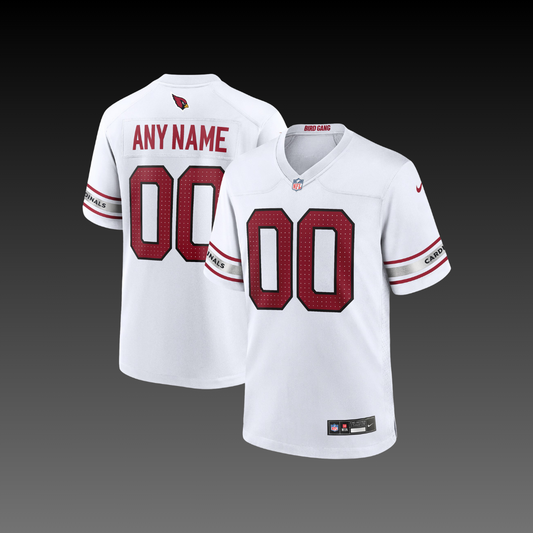 Arizona Cardinals Custom Jersey Alternate White