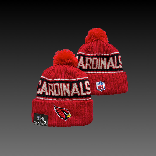 Arizona Cardinals Home Black Knitted Beanie