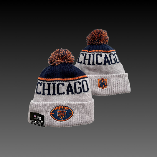 Chicago Bears Reverse Knitted Beanie