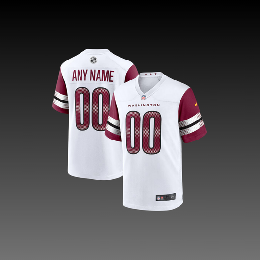 Washington Commanders Custom Jersey White