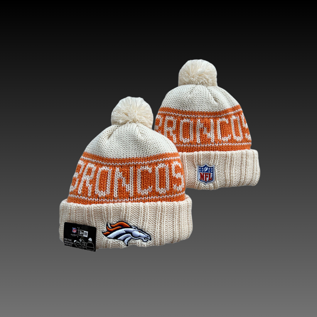 Denver Broncos Away Knitted Beanie