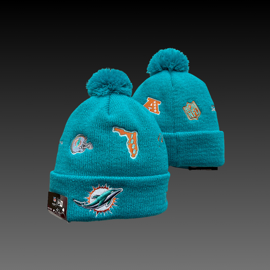 Miami Dolphins City Knitted Beanie