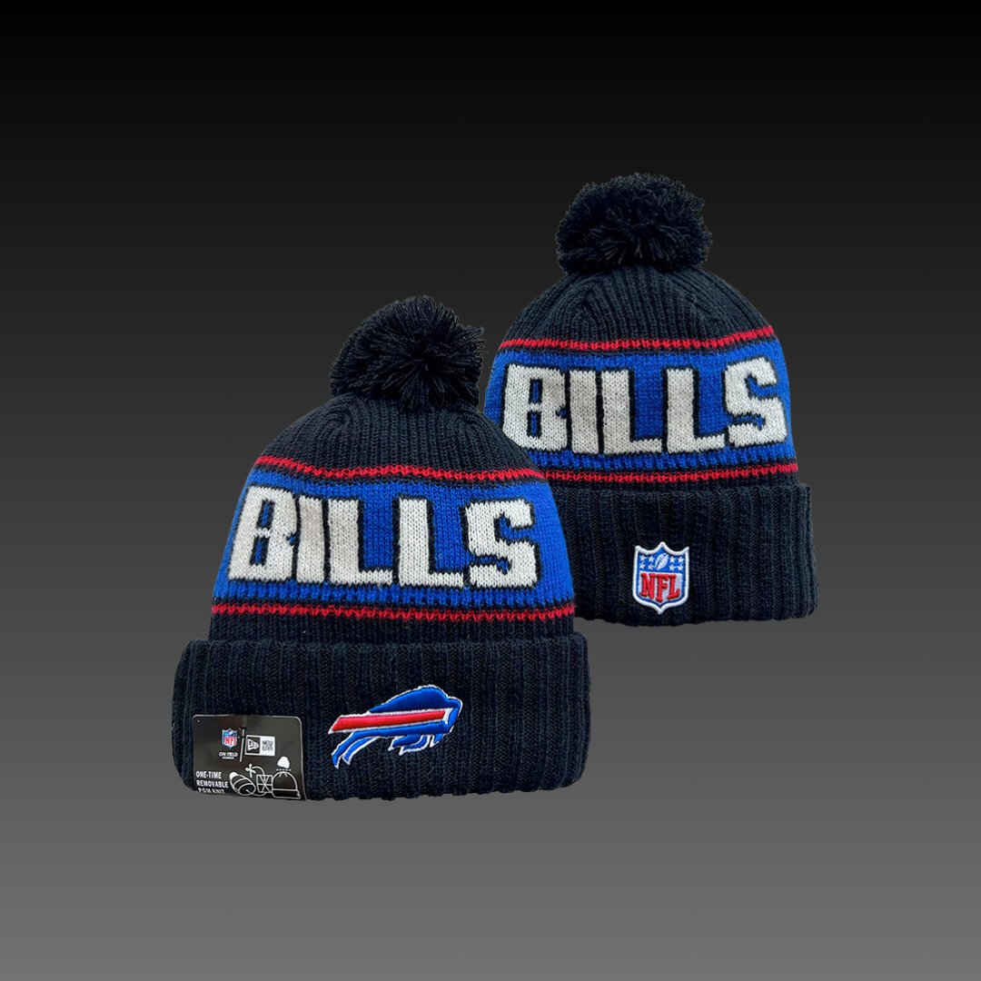 Buffalo Bills Home Black Knitted Beanie