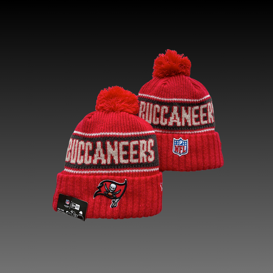 Tampa Bay Buccaneers Home Red Knitted Beanie