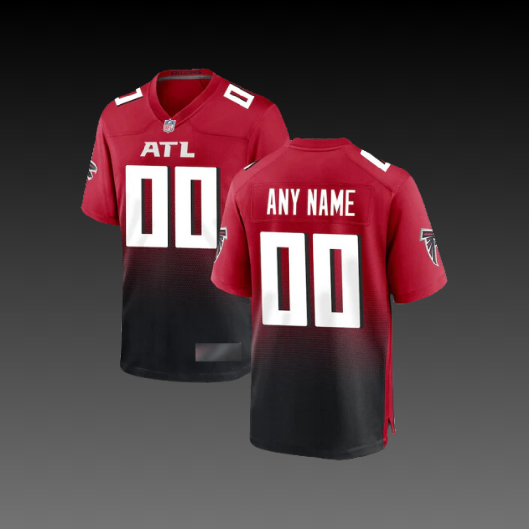 Atlanta Falcons Custom Jersey Red