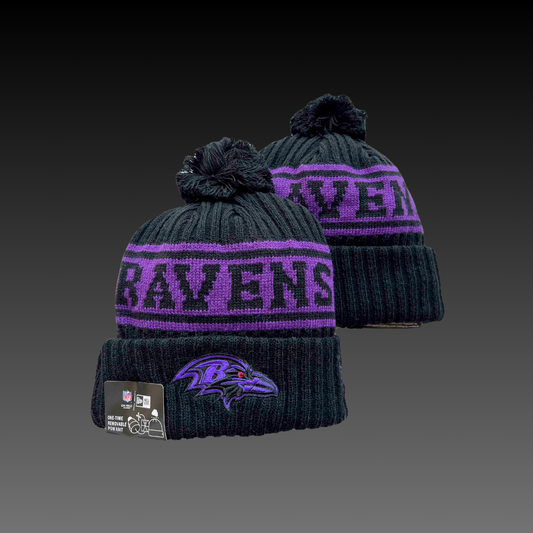 Baltimore Ravens Alternate Purple Knitted Beanie