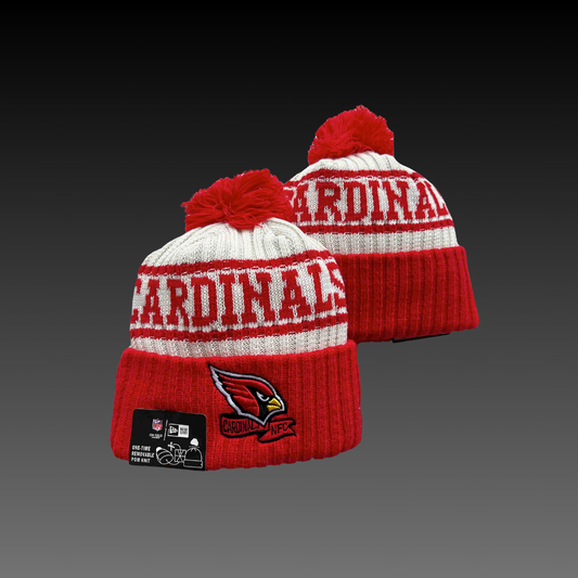 Arizona Cardinals Home White Knitted Beanie