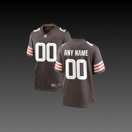 Cleveland Browns Custom Jersey Brown