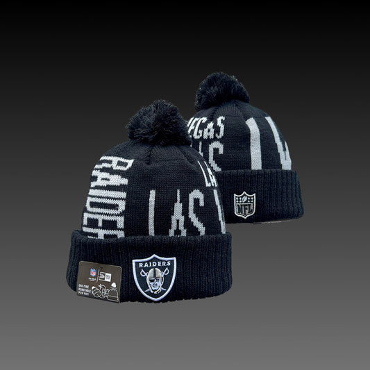 Las Vegas Raiders Statement Knitted Beanie