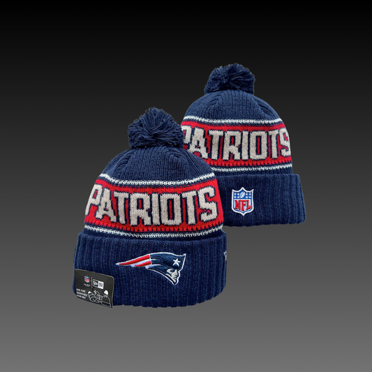 New England Patriots Home Navy Blue Knitted Beanie