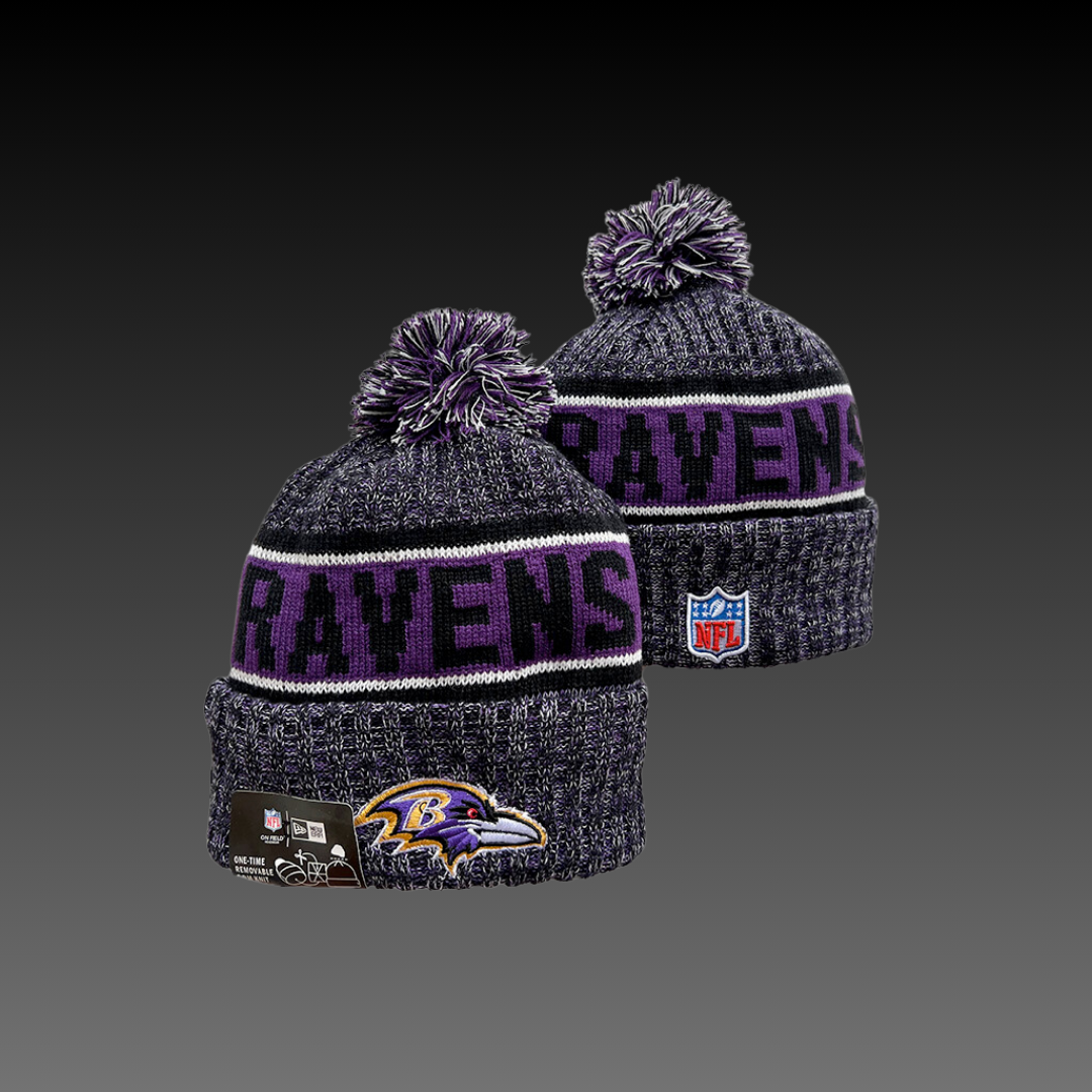 Baltimore Ravens Alternate Grey Knitted Beanie