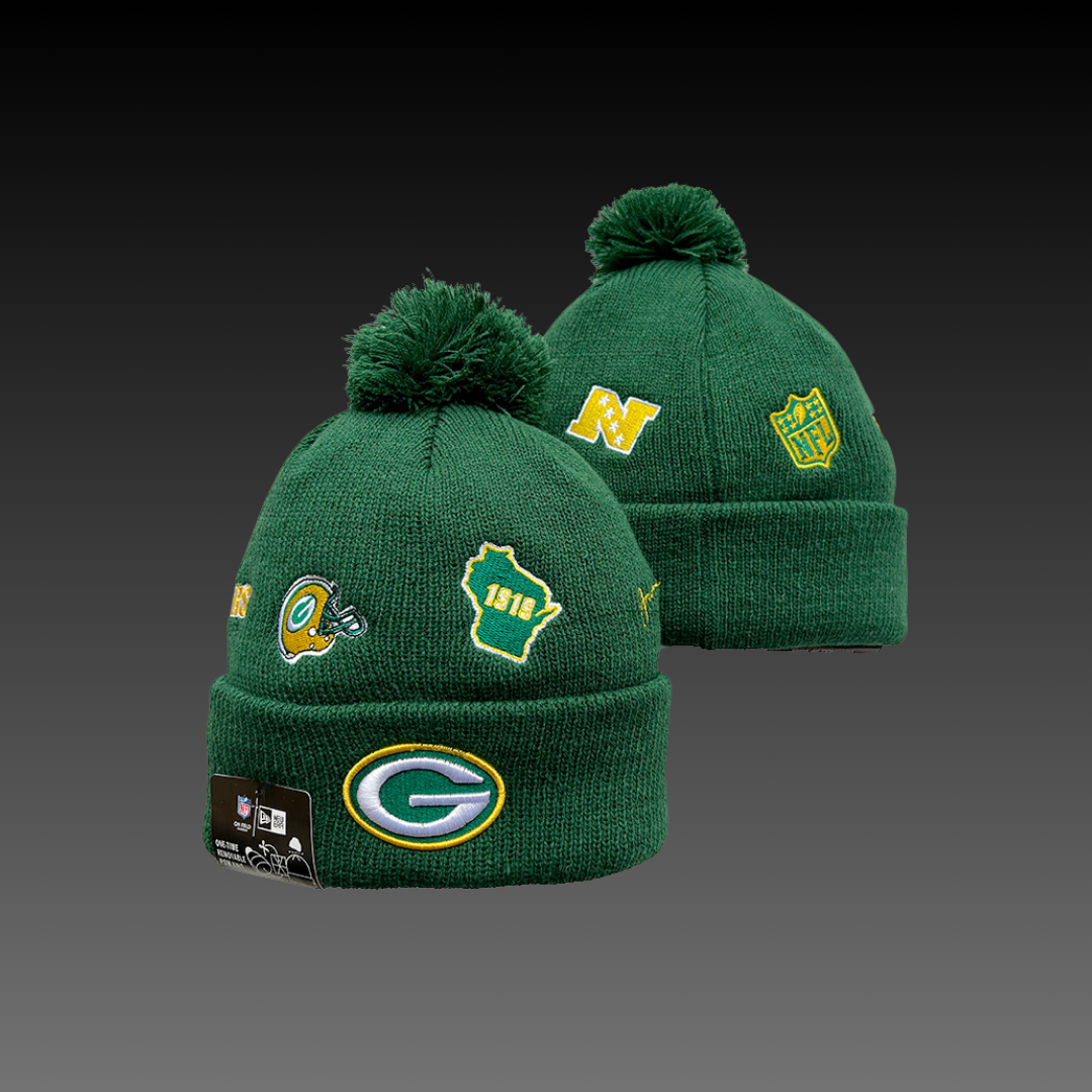 Greenbay Packers City Knitted Beanie