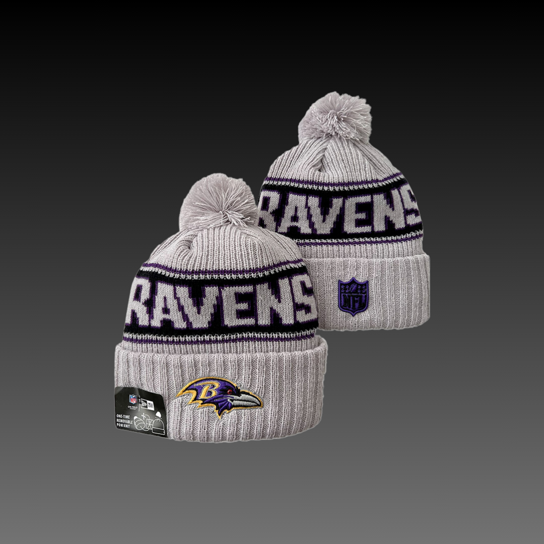 Baltimore Ravens Away Knitted Beanie