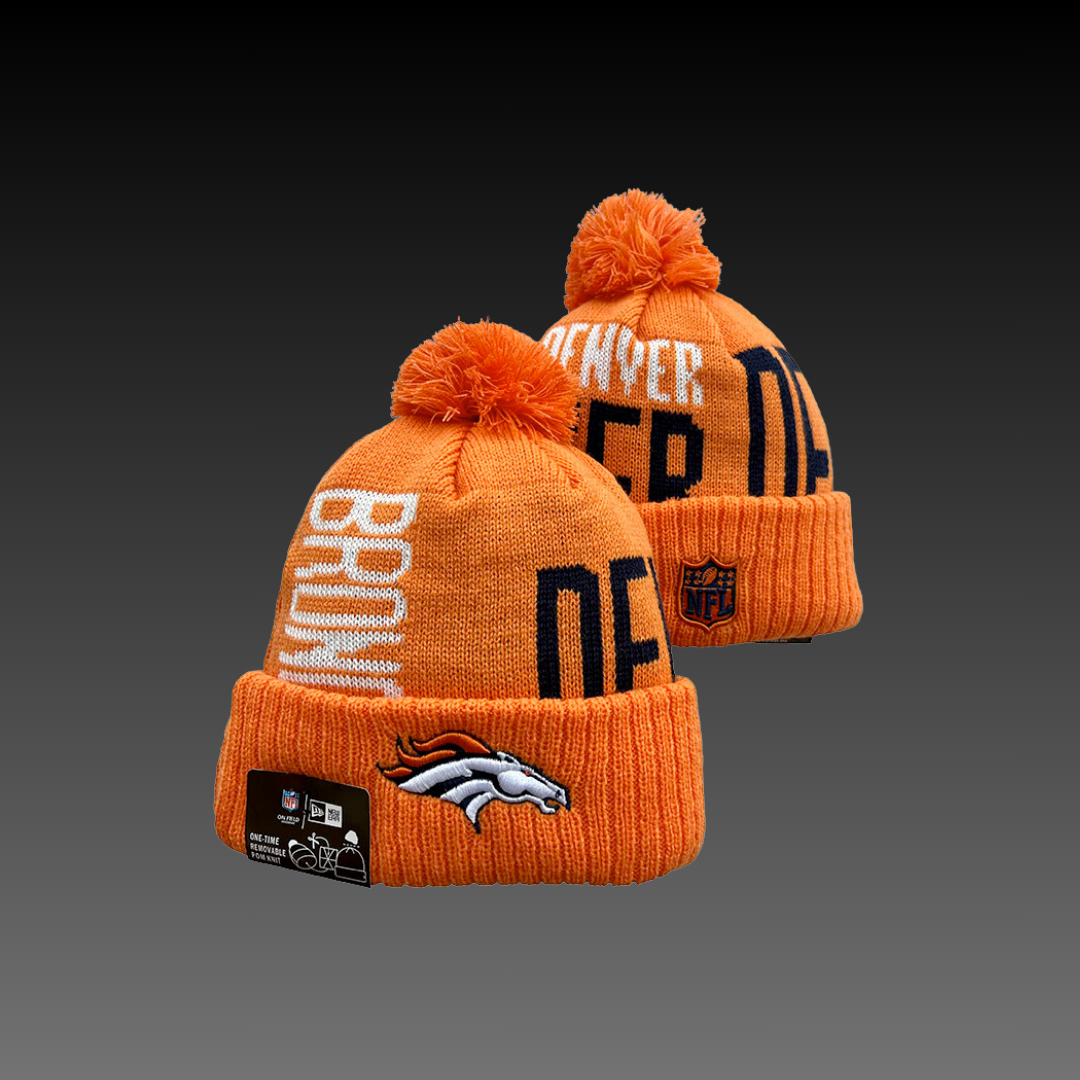 Denver Broncos Statement Knitted Beanie