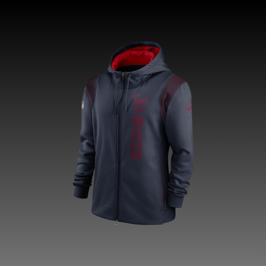 Houston Texans Performance Full-Zip Hoodie