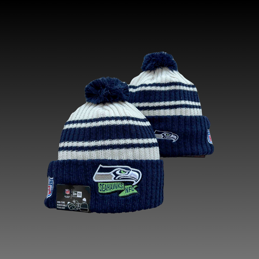 Seattle Seahawks Alternate Blue Knitted Beanie