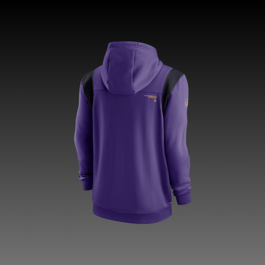 Minnesota Vikings Performance Full-Zip Hoodie